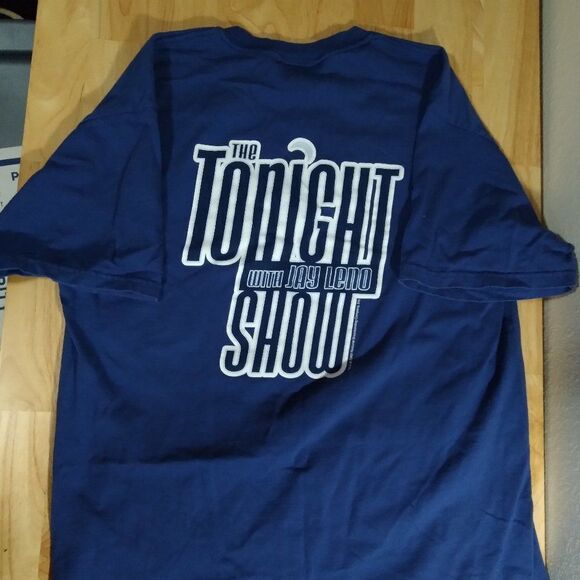 The Tonight Show With Jay Leno NBC Logo T-Shirt - Picture 7 of 9